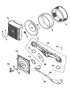 Air Intake Filtration Diagram and Parts List for Z-FORCE60 53AA5BBJ-53AA5BBJ710 Cub Cadet Lawn Tractor